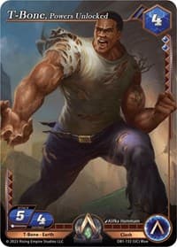 T-Bone, Powers Unlocked - Year of the Dragon - Alpha Clash card