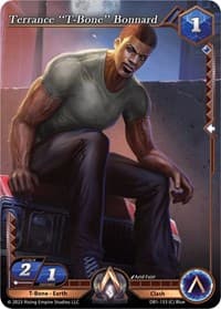 Terrance "T-Bone" Bonnard - Year of the Dragon - Alpha Clash card