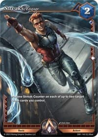 Streaks, Engage - Year of the Dragon - Alpha Clash card