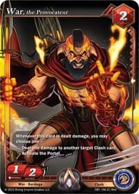 War, the Provocateur - Year of the Dragon - Alpha Clash card