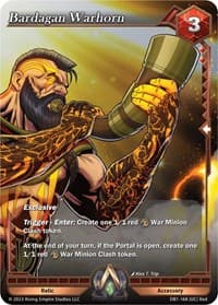 Bardagan Warhorn - Year of the Dragon - Alpha Clash card