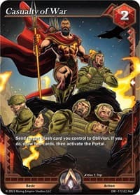 Casualty of War - Year of the Dragon - Alpha Clash card