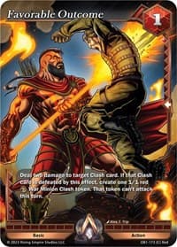 Favorable Outcome - Year of the Dragon - Alpha Clash card