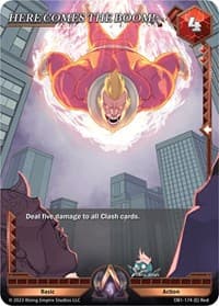 HERE COMES THE BOOM! - Year of the Dragon - Alpha Clash card