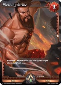 Piercing Strike - Year of the Dragon - Alpha Clash card