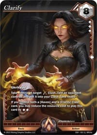 Clarify - Year of the Dragon - Alpha Clash card