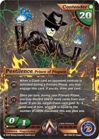 Pestilence, Prince of Plagues (Monochrome) - Year of the Dragon - Alpha Clash card
