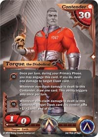 Torque, the Diabolical (Monochrome) - Year of the Dragon - Alpha Clash card