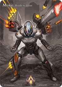 Moxie, Ready to Hunt (Iconic Art) - Year of the Dragon - Alpha Clash card