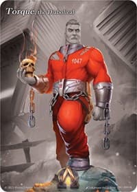 Torque, the Diabolical (Iconic Art) - Year of the Dragon - Alpha Clash card