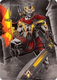 War, Legion Commander (Iconic Art) - Year of the Dragon - Alpha Clash card