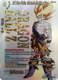 SS Son Goku, Ground-Shaking Fury (Collector Booster Holo) - Beyond Generations - Dragon Ball Super: Masters card