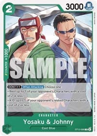 Yosaku & Johnny - ST-12: Starter Deck 12 Zoro and Sanji - One Piece Card Game card