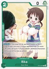 Rika - ST-12: Starter Deck 12 Zoro and Sanji - One Piece Card Game card
