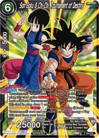 Son Goku & Chi-Chi, Tournament of Destiny (Zenkai Series Tournament Pack Vol.7) - Tournament Promotion Cards - Dragon Ball Super: Masters card