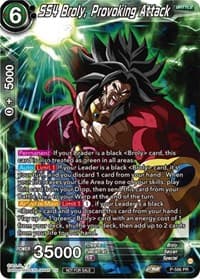 SS4 Broly, Provoking Attack (Zenkai Series Tournament Pack Vol.7) - Tournament Promotion Cards - Dragon Ball Super: Masters card