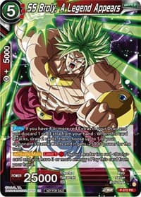 SS Broly, A Legend Appears (Zenkai Series Tournament Pack Vol.7) - Tournament Promotion Cards - Dragon Ball Super: Masters card