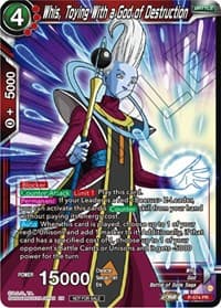 Whis, Toying With a God of Destruction (Zenkai Series Tournament Pack Vol.7) - Tournament Promotion Cards - Dragon Ball Super: Masters card