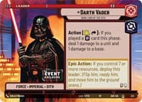 Darth Vader - Dark Lord of the Sith (Hyperspace) - Event Exclusive Promos - Star Wars: Unlimited card