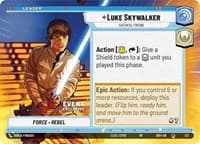 Luke Skywalker - Faithful Friend (Hyperspace) - Event Exclusive Promos - Star Wars: Unlimited card