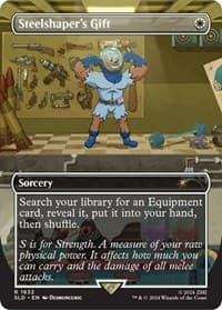 Steelshaper's Gift - Secret Lair Drop Series - Magic: The Gathering card
