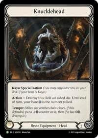 Knucklehead - LGS231 - Flesh and Blood: Promo Cards - Flesh and Blood TCG card