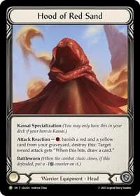 Hood of Red Sand - LGS235 - Flesh and Blood: Promo Cards - Flesh and Blood TCG card