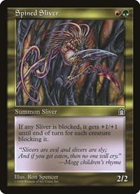 Spined Sliver - Stronghold - Magic: The Gathering card