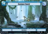 Dagobah Swamp // Experience (Hyperspace) - Spark of Rebellion - Star Wars: Unlimited card