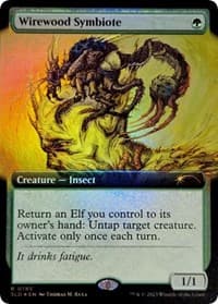 Wirewood Symbiote (Extended Art) - Secret Lair Drop Series - Magic: The Gathering card