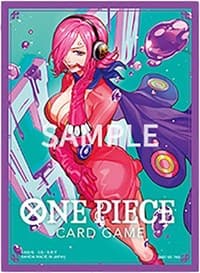 One Piece Card Game Official Sleeves: Assortment 5 - Vinsmoke Reiju (70-Pack) - Bandai Card Sleeves - Card Sleeves card