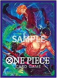 One Piece Card Game Official Sleeves: Assortment 5 - Zoro & Sanji (70-Pack) - Bandai Card Sleeves - Card Sleeves card