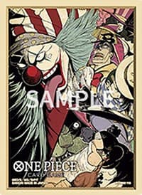 One Piece Card Game: Official Card Sleeve Limited Edition - Buggy (70-Pack) - Bandai Card Sleeves - Card Sleeves card