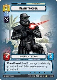 Death Trooper - Spark of Rebellion: Weekly Play Promos - Star Wars: Unlimited card