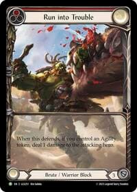 Run into Trouble - LGS251 - Flesh and Blood: Promo Cards - Flesh and Blood TCG card
