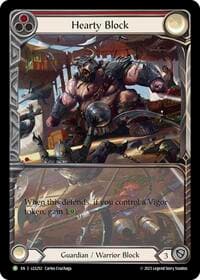 Hearty Block - LGS252 - Flesh and Blood: Promo Cards - Flesh and Blood TCG card