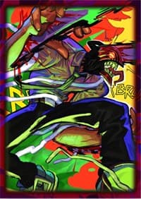 Small CHAINSAW Sleeves (70-Pack) - ManaMoon Card Sleeves - Card Sleeves card