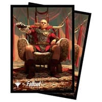 Fallout Caesar, Legion's Emperor Standard Deck Protector sleeves for Magic (100-pack) - Ultra Pro Card Sleeves - Card Sleeves card
