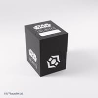 Star Wars: Unlimited Soft Crate - Black/White - GameGenic Deck Boxes - Deck Boxes card