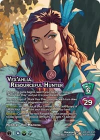 Vex'ahlia, Resourceful Hunter (Alternate Art) - Challenger Series: Vox Machina and Mighty Nein - UniVersus card