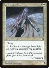 Spirit en-Kor - Stronghold - Magic: The Gathering card
