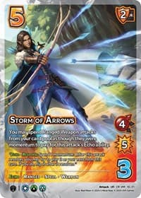 Storm of Arrows - Challenger Series: Vox Machina and Mighty Nein - UniVersus card