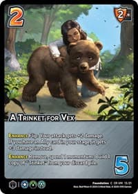 A Trinket for Vex - Challenger Series: Vox Machina and Mighty Nein - UniVersus card