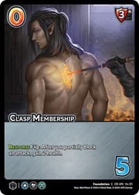 Clasp Membership - Challenger Series: Vox Machina and Mighty Nein - UniVersus card