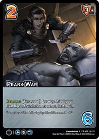 Prank War - Challenger Series: Vox Machina and Mighty Nein - UniVersus card