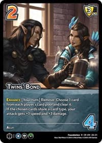 Twins' Bond - Challenger Series: Vox Machina and Mighty Nein - UniVersus card