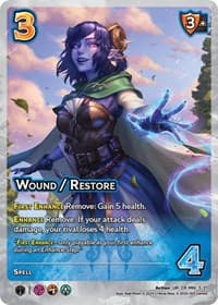Wound / Restore - Challenger Series: Vox Machina and Mighty Nein - UniVersus card