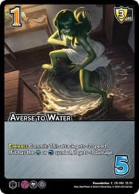 Averse to Water - Challenger Series: Vox Machina and Mighty Nein - UniVersus card