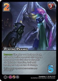 Playing Pranks - Challenger Series: Vox Machina and Mighty Nein - UniVersus card