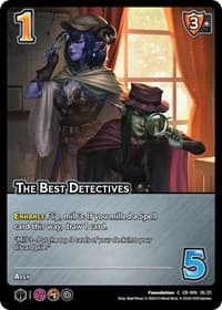 The Best Detectives - Challenger Series: Vox Machina and Mighty Nein - UniVersus card